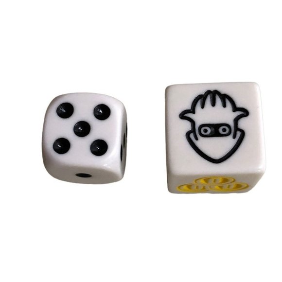 Monopoly Gamer Replacement Parts 2 Pieces Mario Kart Dice - Picture 5 of 9